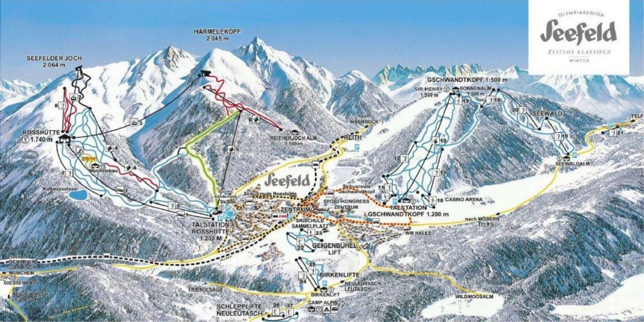 Appartmenthaus Birkenwald Seefeld w Tirolu Zewnętrze zdjęcie